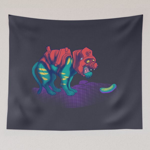 Item preview, combat's tiger vs cucumber designed and sold by sambuko.
