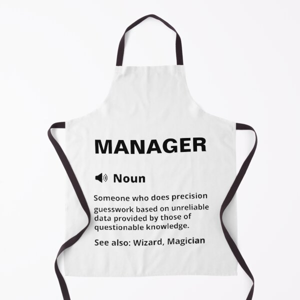 Item preview, Manager Funny Definition  designed and sold by Yay Design.