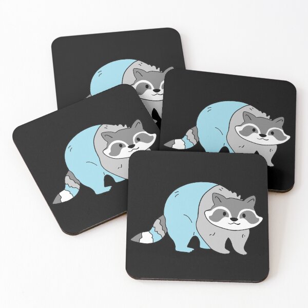 Item preview, Subtle Demiboy Raccoon. demiboy raccoon designed and sold by tiredandbored.