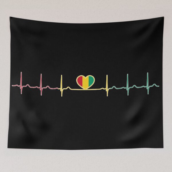 Item preview, Heartbeat Guinea designed and sold by Heartbeatsalad.