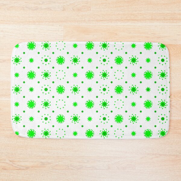 Item preview, Suns and Dots Green on White Repeat 5748 designed and sold by Art in My Loft.