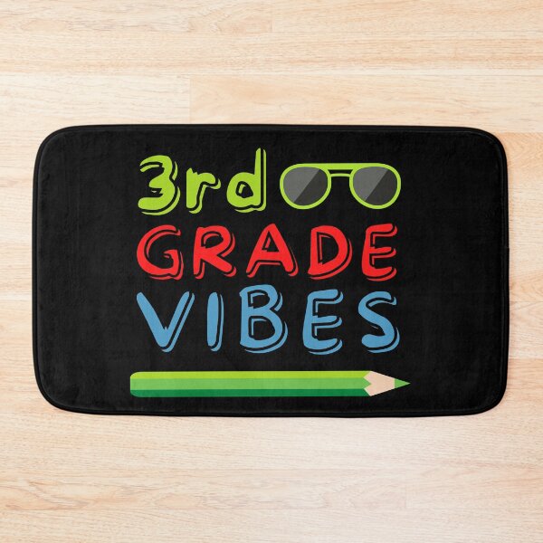 Item preview, 3rd Grade Vibes - Third Grade - Grade 3 - Back to School - Cute Kids - Funny - Welcome Back - Teacher designed and sold by Sun Sand & Sea Art.