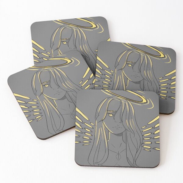 Item preview, broken angel glow sketch designed and sold by colorartboxs.