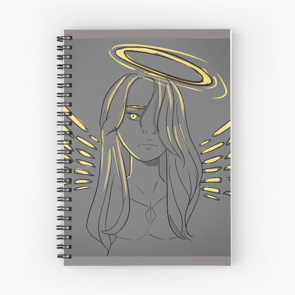 Item preview, broken angel glow sketch designed and sold by colorartboxs.