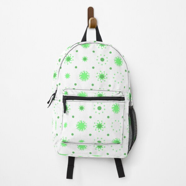 Item preview, Suns and Dots Pale Green on White Repeat 5748 designed and sold by Art in My Loft.