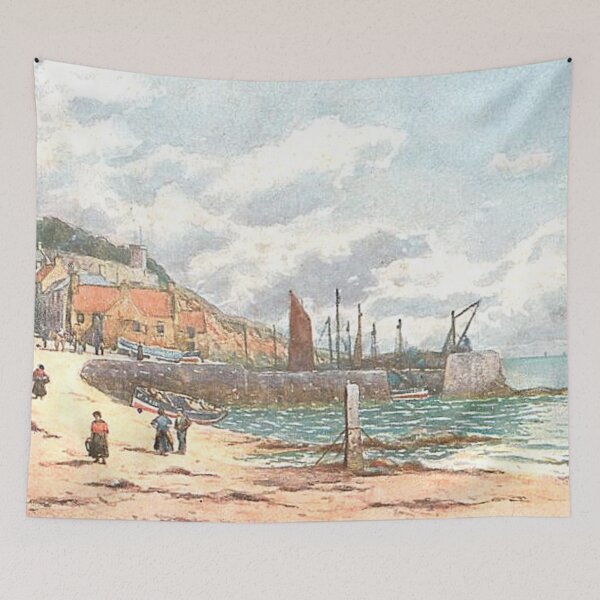Item preview, Vintage Illustration of Crail, Fife designed and sold by yourscotland.
