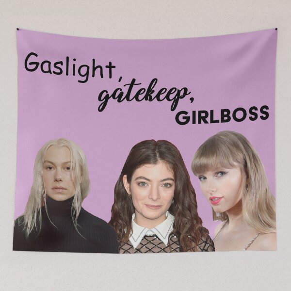 Item preview, Gaslight Gatekeep Girl Boss designed and sold by summercat13.