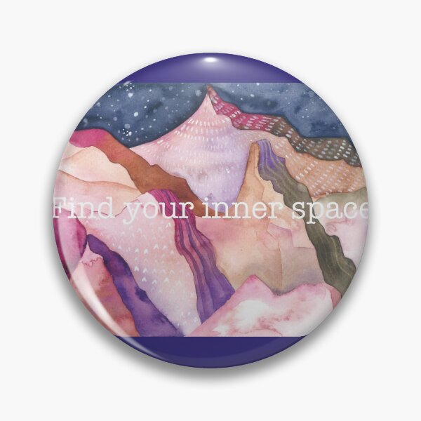Item preview, Find your inner space, cosmic mountains designed and sold by Zunkame.