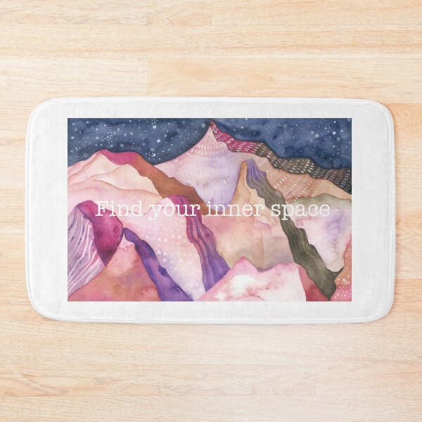 Item preview, Find your inner space, cosmic mountains designed and sold by Zunkame.