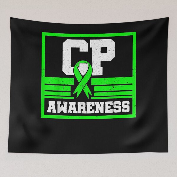 Item preview, Cerebral Palsy Green Ribbon Ataxic Neurologists designed and sold by begin-again.
