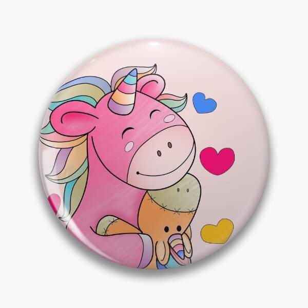 Item preview, UNICORN LOVERS : Hug of Pink Unicorn So Cute designed and sold by KritsadaRuang.