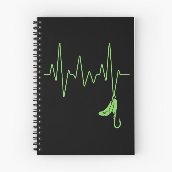 Item preview, Fishing hook heartbeat designed and sold by HROC.