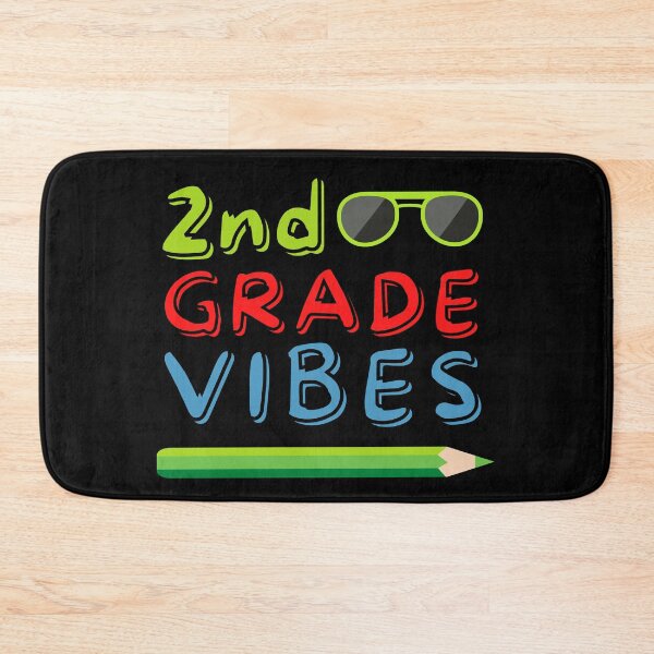 Item preview, 2nd Grade Vibes - Second Grade - Grade 2 - Back to School - Cute Kids - Funny - Welcome Back - Teacher designed and sold by Sun Sand & Sea Art.