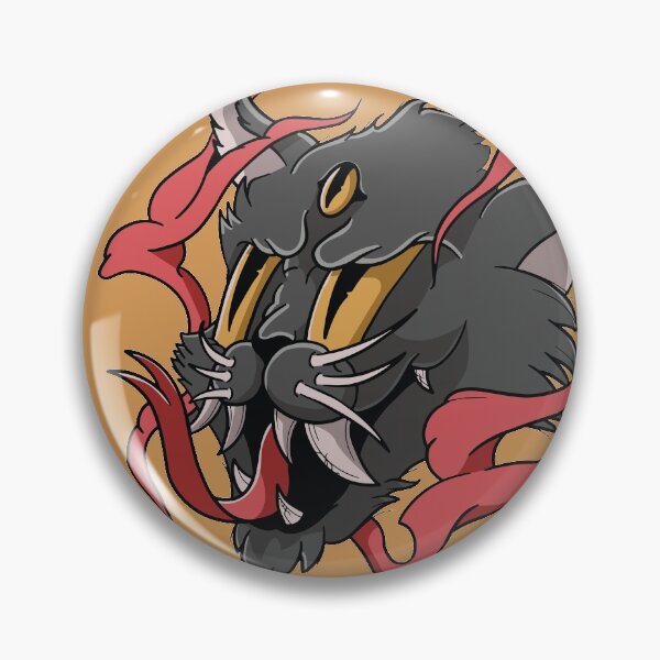 Item preview, Demon Cat Illustration designed and sold by SLAG-Creative.