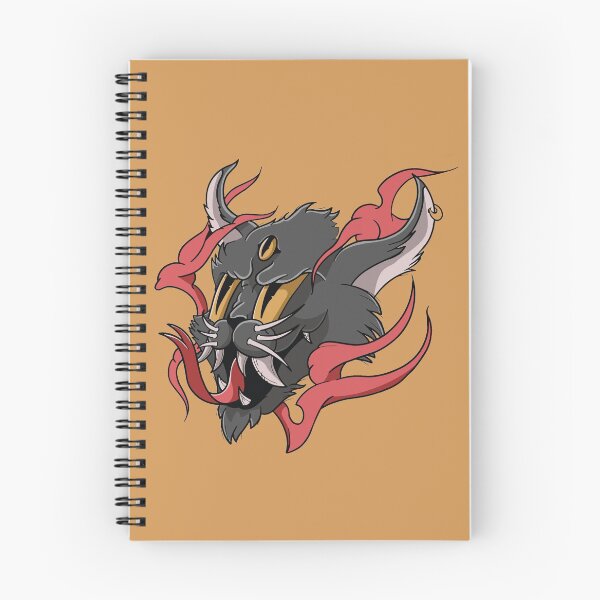 Item preview, Demon Cat Illustration designed and sold by SLAG-Creative.