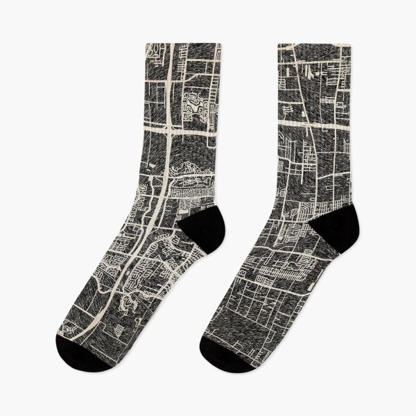 Item preview, Pearland map Texas Ink lines designed and sold by InkMaps.