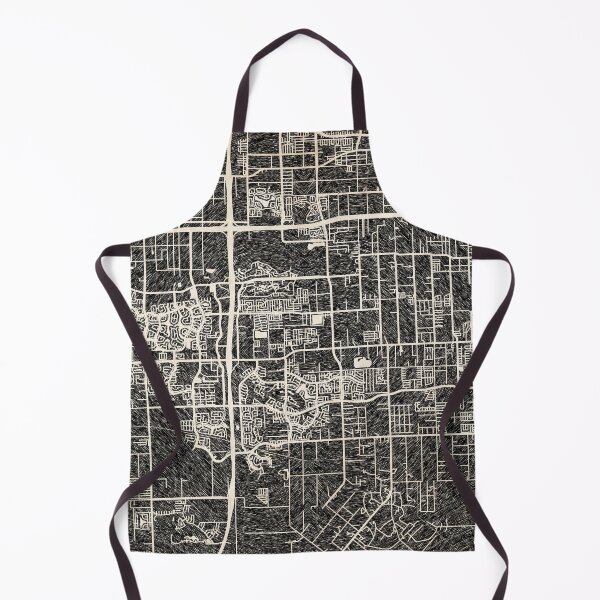 Item preview, Pearland map Texas Ink lines designed and sold by InkMaps.