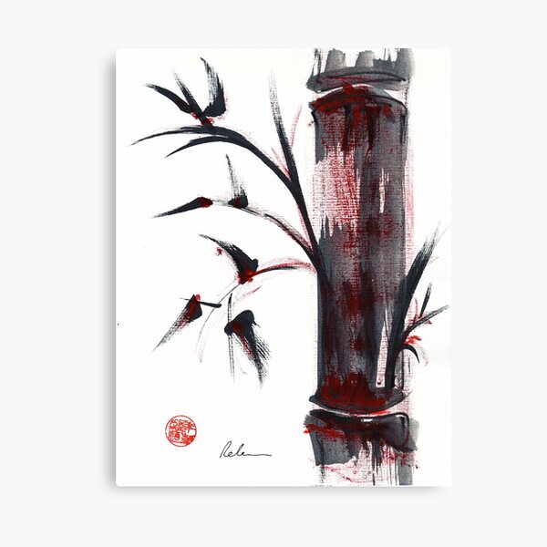 Original store Sumi-e Painting 