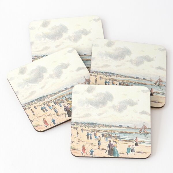 Item preview, Vintage Illustration of the beach, Elie, Fife designed and sold by yourscotland.