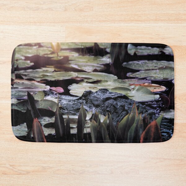 Item preview, Gator in Lilli pads of Okefenokee Swamp designed and sold by KbytesOfJax Outdoor and Nature.