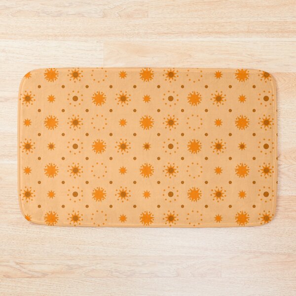 Item preview, Suns and Dots Orange on Pale Orange Repeat 5748 designed and sold by Art in My Loft.