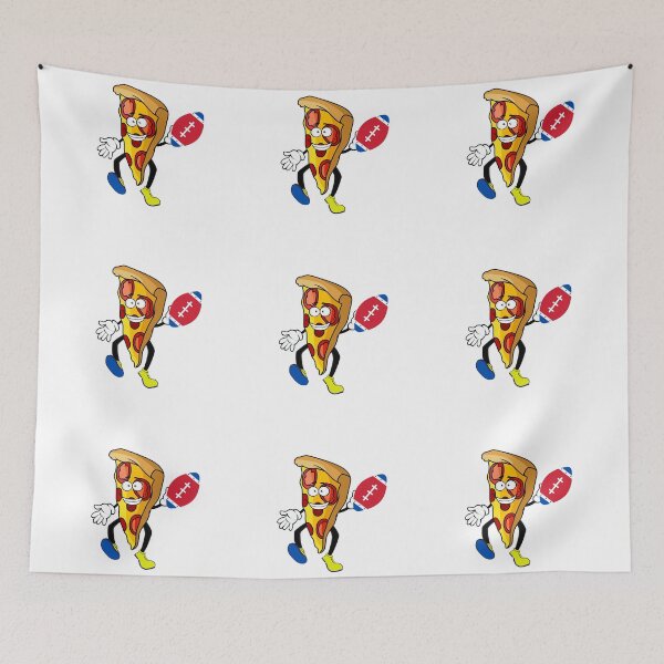 Item preview, Pizza plays the American Football designed and sold by TheYellowBerry.
