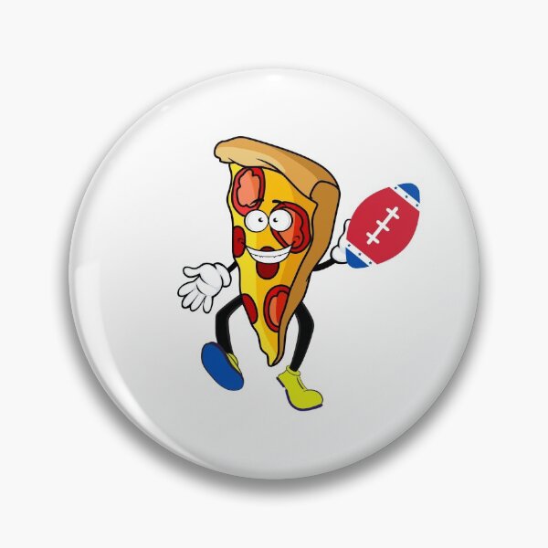 Item preview, Pizza plays the American Football designed and sold by TheYellowBerry.