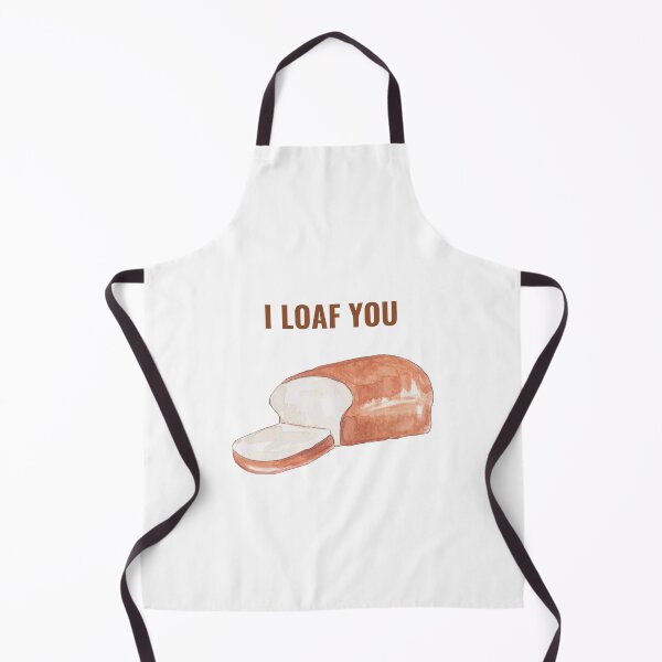 Item preview, I loaf you bread pun designed and sold by lovebread.