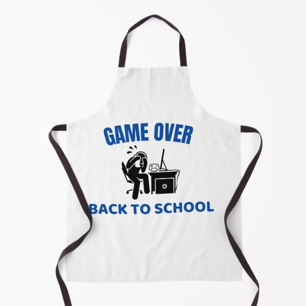 Artikelvorschau, Kopie von Game Over Back to School Guy at Desk - Funny, Gaming Back to School entworfen und verkauft von Teetee94.