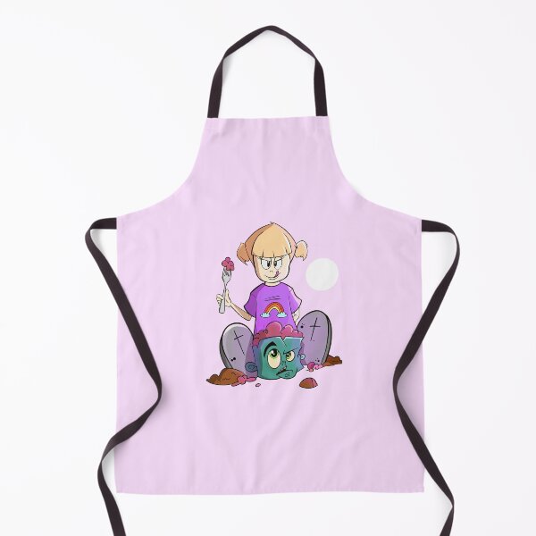 Item preview, Pastel Goth Girl and Zombie Halloween designed and sold by LineArtPrint.