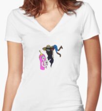 Explaining Science Women's Fitted V-Neck T-Shirt
