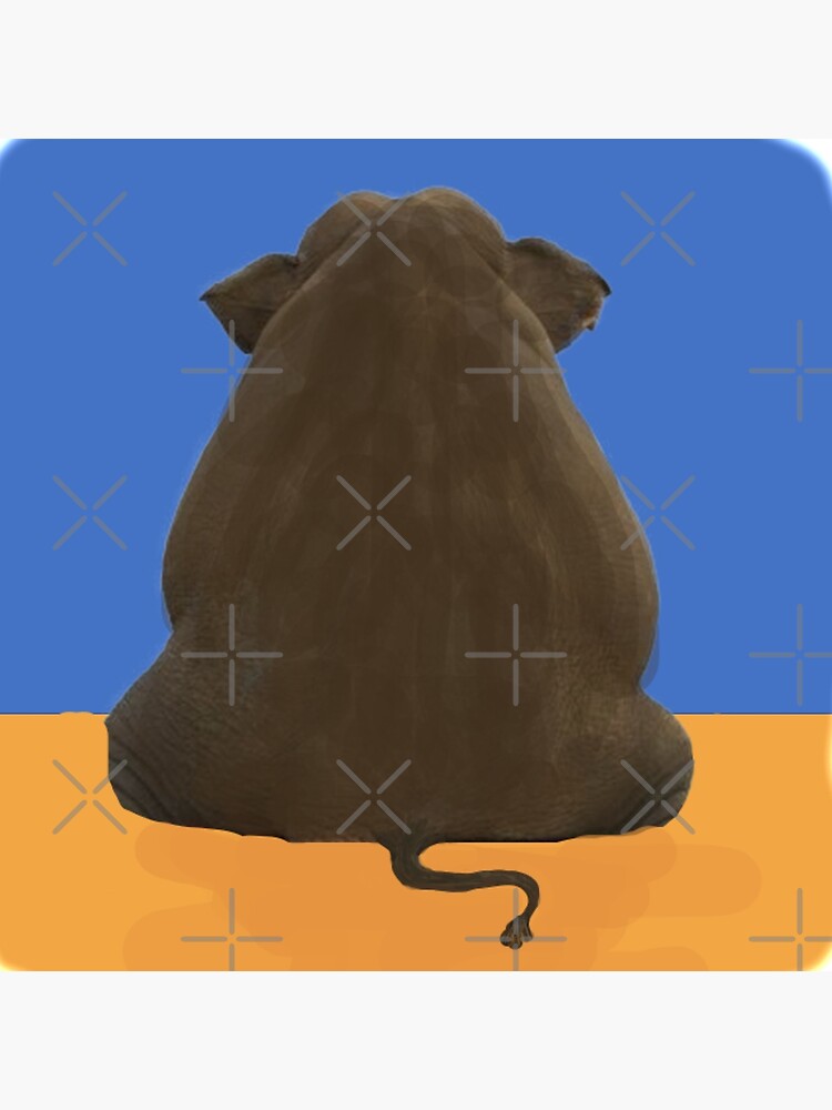 "NCIS elephant in the room ORIGINAL design" Floor Pillow for Sale by