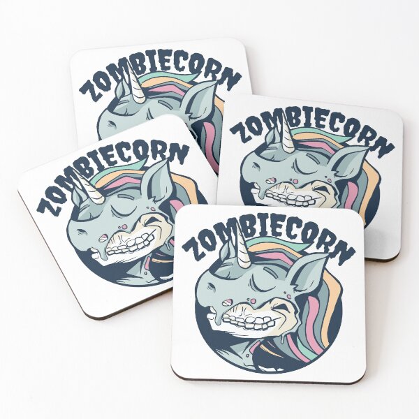 Item preview, Cute Zombiecorn Halloween designed and sold by TRIBExSPACE.