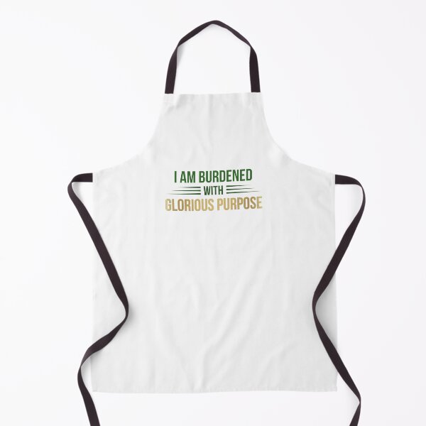 Item preview, I Am Burdened With Glorious Purpose (Green and Gold) designed and sold by FilipeFerreira.