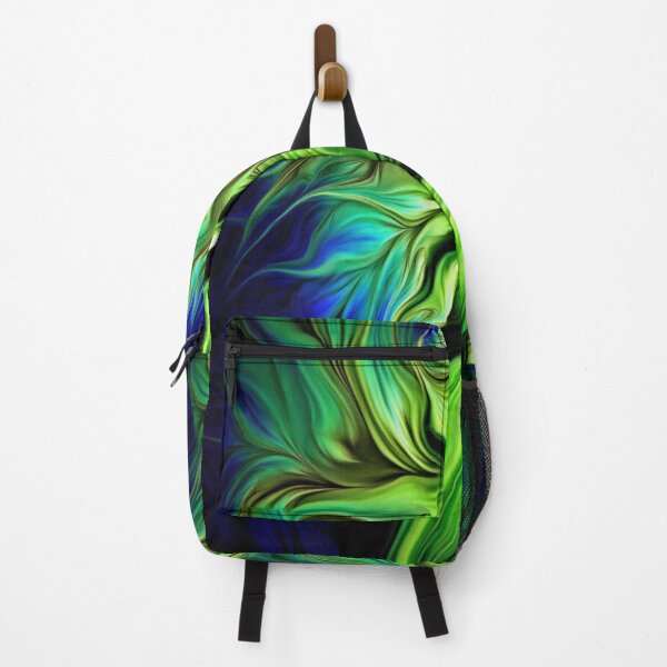 Item preview, Fractal Green And Blue Abstract designed and sold by FreedomUniverse.