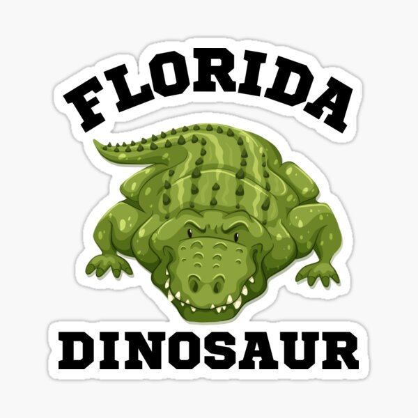 Artikel-Vorschau von Florida Dinosaurier AKA Aligator, designt und verkauft von Designs By YL.