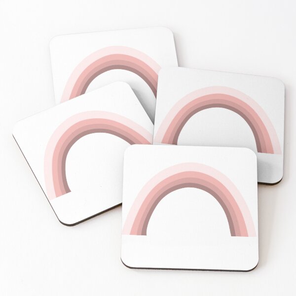 Item preview, Pink peach rainbow designed and sold by RainyDays-.