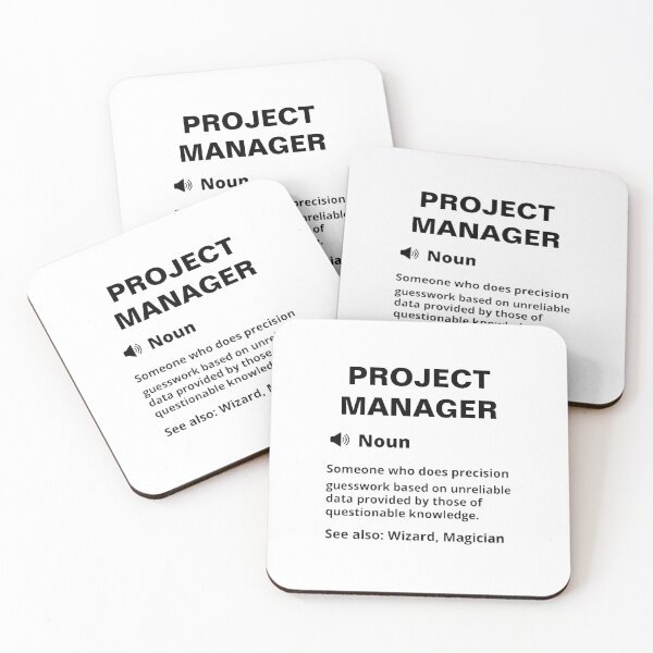 Item preview, Project Manager Funny Definition  designed and sold by Yay Design.
