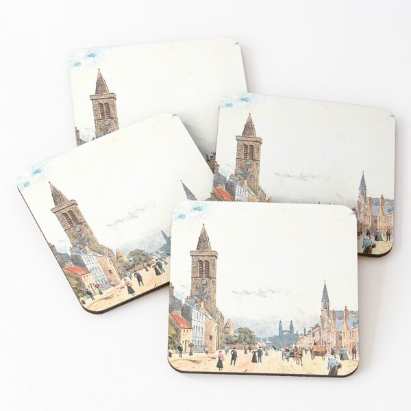 Item preview, Vintage Illustration of North Street, St. Andrews, Fife designed and sold by yourscotland.