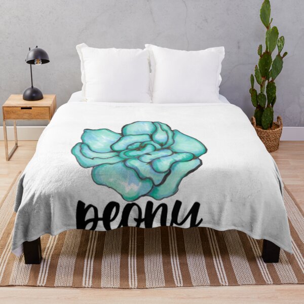 Item preview, Blue Peony designed and sold by KenyaHoganArt.