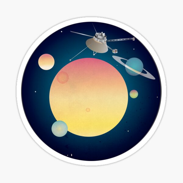 Voyager Sticker