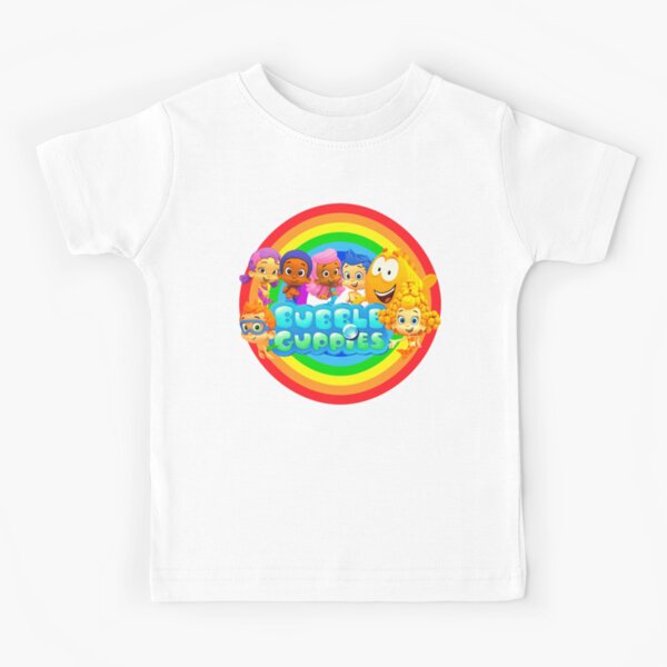 7 Colours Bubble Guppies Childrens T-Shirts Sizes 1-15 Yrs 2 Designs 