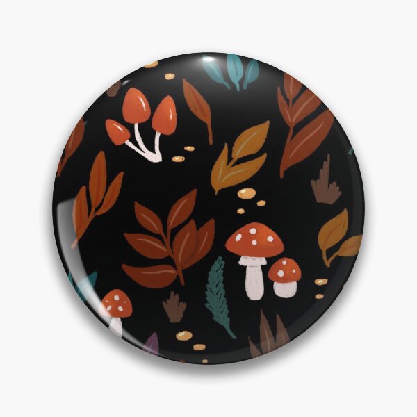 Item preview, Leaves and mushrooms autumn designed and sold by Elenanaylor.