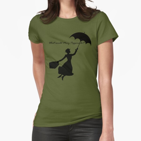 Vista previa del artículo con la obra «¿Qué haría Mary Poppins?», diseñado y vendido por red addiction.