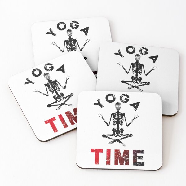 Item preview, Yoga Time, Skeleton, Skeleton, skeleton, do yoga designed and sold by salmamzr.