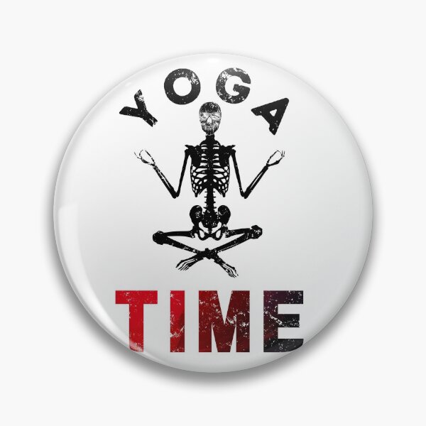 Item preview, Yoga Time, Skeleton, Skeleton, skeleton, do yoga designed and sold by salmamzr.