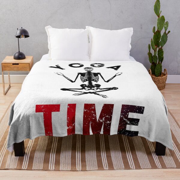 Item preview, Yoga Time, Skeleton, Skeleton, skeleton, do yoga designed and sold by salmamzr.