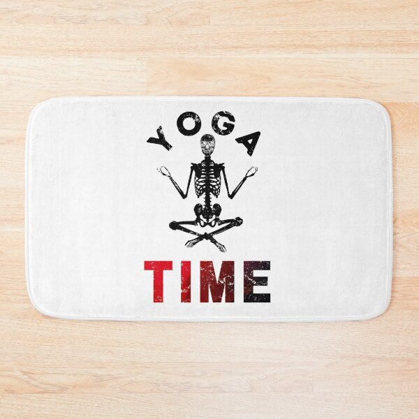Item preview, Yoga Time, Skeleton, Skeleton, skeleton, do yoga designed and sold by salmamzr.