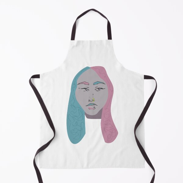 Item preview, BLUE AND PINK GIRL designed and sold by Balenilart.