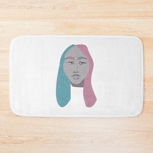 Item preview, BLUE AND PINK GIRL designed and sold by Balenilart.